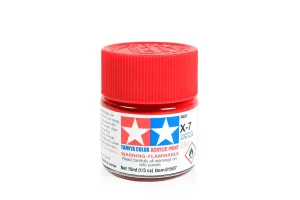 Tamiya Acrylic Mini Paints X-7 Red