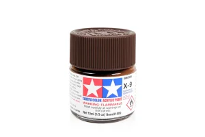 Tamiya Acrylic Mini Paints X-9 Brown