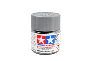 Tamiya Acrylic Mini Paints X-11 Chrome Silver