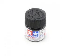 Tamiya Acrylic Mini Paints X-18 Semi Gloss Black