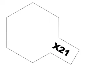 Tamiya Acrylic Mini Paints X-21 Flat Base