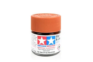 Tamiya Acrylic Mini Paints X-34 Metal Brown