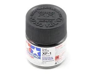 Tamiya Acrylic Mini Paints XF-1 Flat Black
