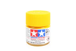 Tamiya Acrylic Mini Paints XF-3 Flat Yellow