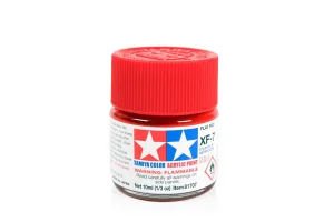 Tamiya Acrylic Mini Paints XF-7 Flat Red