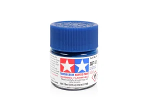 Tamiya Acrylic Mini Paints XF-8 Flat Blue