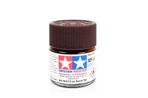 Tamiya Acrylic Mini Paints XF-9 Hull Red ** CLEARANCE **