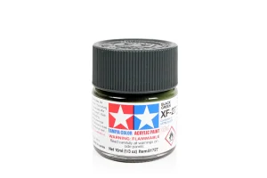 Tamiya Acrylic Mini Paints XF-27 Black Green