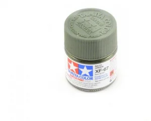 Tamiya Acrylic Mini Paints XF-67 Nato Green
