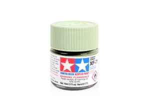Tamiya Acrylic Mini Paints XF-71 Cockp.Green