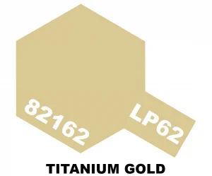 Tamiya Lacquer Paint LP-62 Titanium Gold ** CLEARANCE **