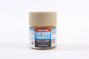 Tamiya Lacquer Paint LP-62 Titanium Gold