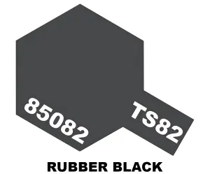 Tamiya Spray Paint TS-82 Rubber Black