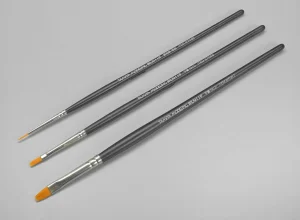 Tamiya Modelling Brush HF Standard - Set of 3 Paint Brushes