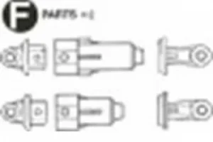 Tamiya F Parts For 58485