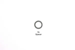 Tamiya 5X0.5mm Spacer (5Pc)For 58431