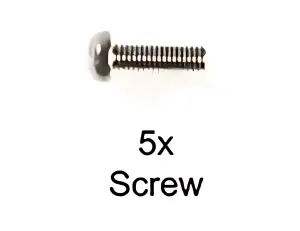 Tamiya 2.6X10 Binding Screw BK(5Pc)58447