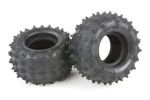 Tamiya Rear Tyres For Super Champ/Frog/Hornet/Fighting Buggy (2)