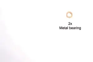 850 5x8x2.5mm Metal Bearing (2Pcs)