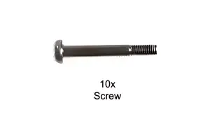 Tamiya 3X23mm Screw (10Pcs)