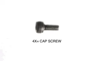 Tamiya 2.6mm X 6mm Cap Screw (4Pcs)