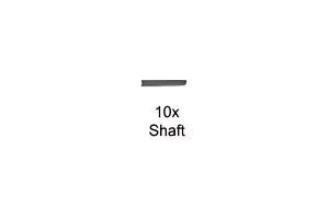 Tamiya 2X9.8mm Shaft For 58395
