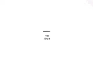 Tamiya 2X9.8mm Shaft For 58395