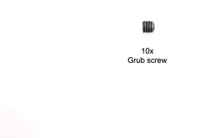Tamiya 3X2.5mm Grubb Screw 10Pcs