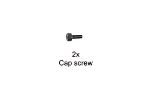 Tamiya 2X5mm Cap Screw X 2