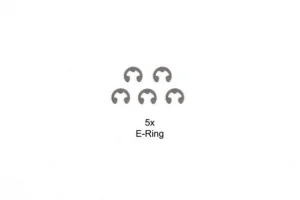 Tamiya 2.5mm E Ring Black