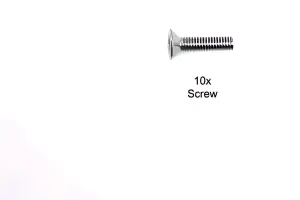 Tamiya 3X10mm Countersunk Hexhead Screw