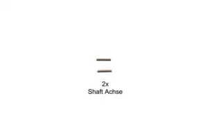 Tamiya 2X9mm Shaft 2Pcs