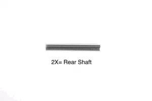 Tamiya 2X14mm Shaft (2) For 58431