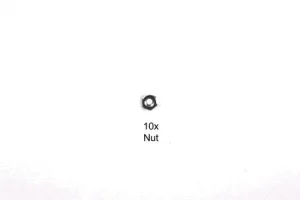 Tamiya 3mm Nut (10) For 58431