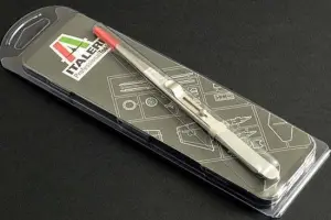 Italeri Fine Serrated Locking Tweezers 160