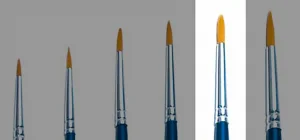 Italeri 2 Brush Synthetic Round Single Pack