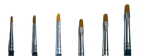 Italeri 0 Brush Synthetic Flat Single Pack