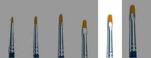 Italeri 2 Brush Synthetic Flat Single Pack