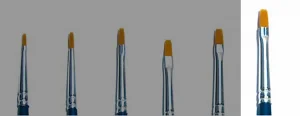 Italeri 3 Brush Synthetic Flat Single Pack