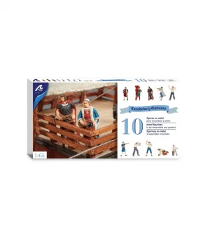Artesania 10 Die Cast Crew Figurines