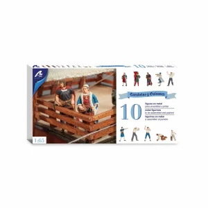 Artesania 10 Die Cast Crew Figurines