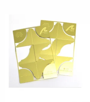 Artesania Set 4 Brass Corner Edge Guard No 2
