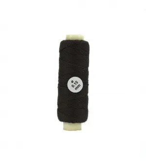 Artesania Cotton Thread Brown 0.15mm