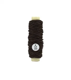 Artesania Cotton Thread Brown 0.75mm