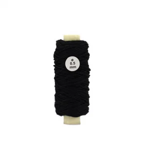 Artesania Cotton Thread Black 0.50mm