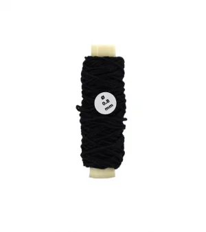 Artesania Cotton Thread Black 0.75mm