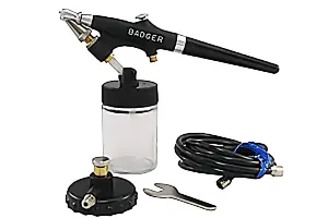 Badger Siphon Feed Airbrush Set Med Head