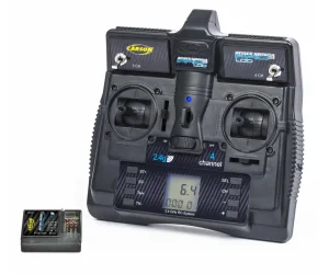 Carson Reflex Stick 4 Channel Pro LCD Transmitter With 1 Receiver