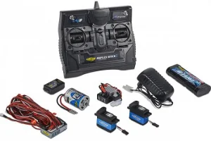 Tamiya R/C Truck Starter Set - Includes Radio, Battery, Charger, Motor, ESC, Lights, Etc