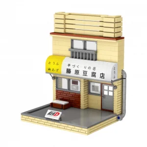 Initial D tofu shop (car is exclulded) - 414 pcs